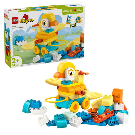 10448 3 v 1: Zvířátka na kolečkách LEGO