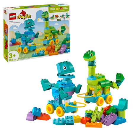 10451 3 v 1: Dinosauři na kolečkách LEGO