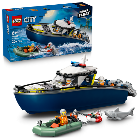 60456 Honička v policejní lodi LEGO