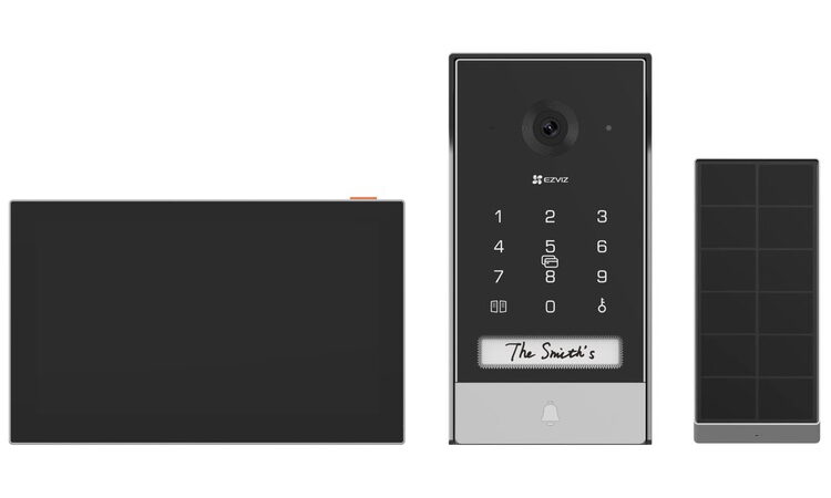 Chytrý zvonek Ezviz EP7 Wi-Fi, 7" dotykový monitor, videotelefon