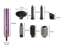 Vlasový multistyler 7v1 - DOMO DO54782HS, BLDC motor, 1 500 W, 110 000 ot. / min