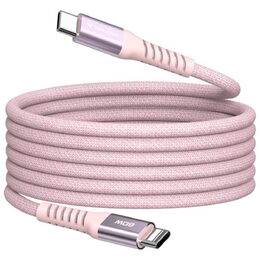 31853 magnet. USB-C kabel 60W 1,2m pink