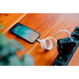 31854 magnet. USB-C kabel 100W 1,2m grey