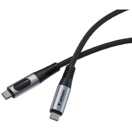 31849 USB-C kabel 240W 1,2m bl. VERBATIM