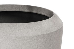 Květináč G21 Cement Round 33,5 x 33,5 x 30,5
