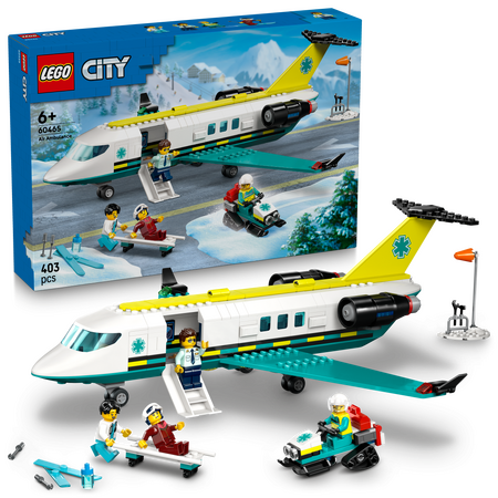 60465 Letadlo záchranářské služby LEGO