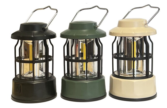 Konnoc S-3524 3W LED COB kemping.svítilna