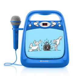 CD přehrávač GoGEN BOB A BOBEK KARAOKE, modrý