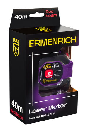 Laserový svinovací metr Ermenrich Reel SLR540