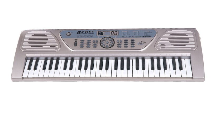 Klávesy elektronické 54 kláves