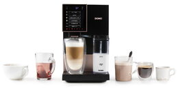 Automatický Espresso kávovar - černobronzový - DOMO DO743K, 1 350 W, 19 barů, LC