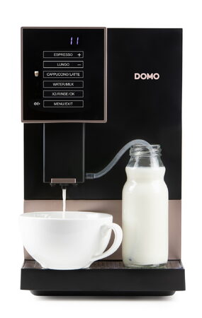 Automatický Espresso kávovar - černobronzový - DOMO DO743K, 1 350 W, 19 barů, LC