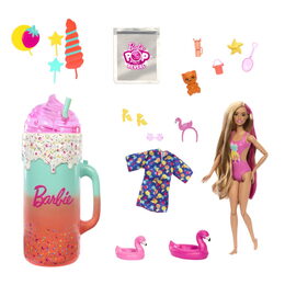 Barbie pop reveal Barbie deluxe šťavnaté ovoce - tropické smoothie