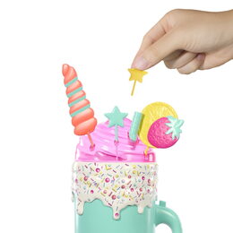 Barbie pop reveal Barbie deluxe šťavnaté ovoce - tropické smoothie