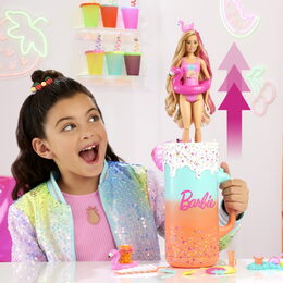 Barbie pop reveal Barbie deluxe šťavnaté ovoce - tropické smoothie