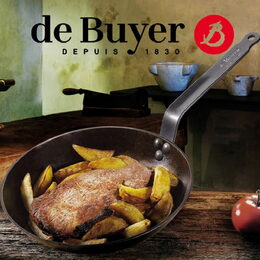 de Buyer 5110.28 Ocel. pánev Carbone+ 28cm