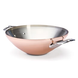 de Buyer 6247.32 PRIMA MATERA Měď. WOK se 2 oušky