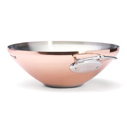 de Buyer 6247.32 PRIMA MATERA Měď. WOK se 2 oušky