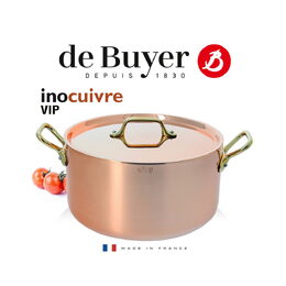 de Buyer 6447.24 INOCUIVRE hrnec s pokličkou, měď