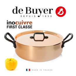 de Buyer 6461.24 INOCUIVRE hrnec s pokličkou, měď