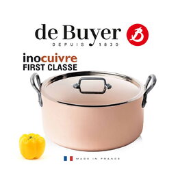 de Buyer 6466.16 INOCUIVRE hrnec s pokličkou, měď