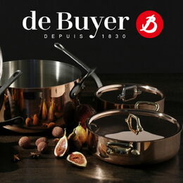 de Buyer 6466.16 INOCUIVRE hrnec s pokličkou, měď