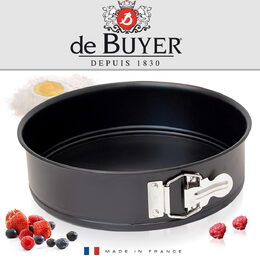 Dortová forma de Buyer, 4844.26, rozkládací, odnímatelné dno, průměr 26 cm,
výška 6,7 cm