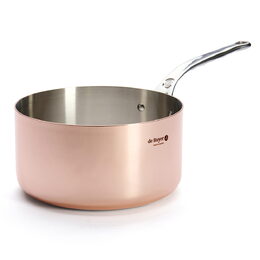Hrnec de Buyer, 6206.24 PRIMA MATERA, rukojeť z nerezové oceli, průměr 24 cm,
výška 12,4 cm, objem 6 L