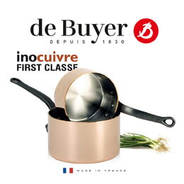 Hrnec de Buyer, 6460.20, INOCUIVRE, hluboký, rukojeť z lité nerezové oceli, pro
všechny varné desky kromě indukce, průměr 20 cm, výška 10,8
