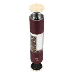 BERLINGERHAUS Mlýnek na pepř a sůl dvojitý Taupe Collection BH-8581