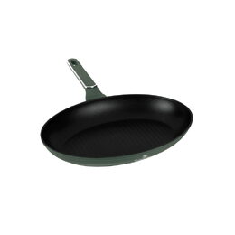 BERLINGERHAUS Pánev na ryby s titanovým povrchem 35x25 cm Matte Green Collection BH-8203