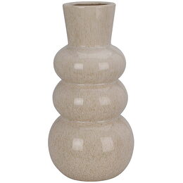 EXCELLENT HOUSEWARE Váza 3 bubliny 30 cm šedobílá KO-095241210sebi