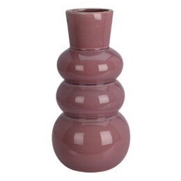 EXCELLENT HOUSEWARE Váza 3 bubliny 30 cm fialová KO-095241210fial