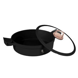 BERLINGERHAUS Kastrol s titanovým povrchem a poklicí 28 cm Black Rose Collection BH-1455