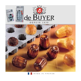 de Buyer 1834.01D Silik. pečící forma na 8 canelé