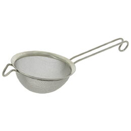 ST.STEEL ROUND STRAINER O16 CM L.37 CM