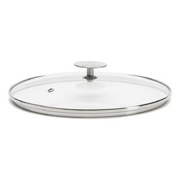 Poklice de Buyer, 3429.28, skleněná poklička, průměr 28 cm, nerez hrany