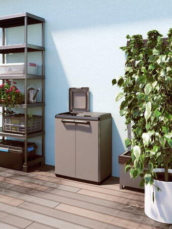 Skříň Keter Split recyklační poškozený obal