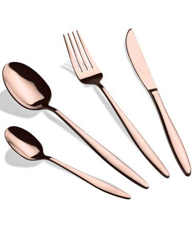 BERLINGERHAUS Sada příborů 24 ks Rosegold Metallic Line BH-3062