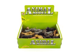 Zvířátka safari ZOO plast 10cm asst 24ks v boxu