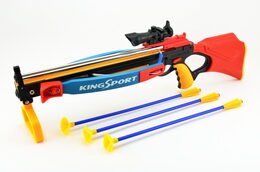 Kuše se šípy 3ks plast 67cm v krabici