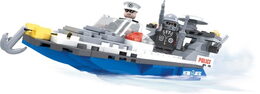 Stavebnice Dromader Policie Člun 23501 215ks v krabici 25,5x18,5x4,5cm
