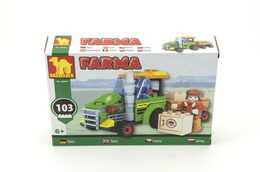 Stavebnice Dromader Farma 28401 103ks v krabici 22x15x4,5cm