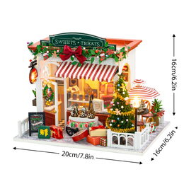 2Kids Toys miniatura domečku Vánoční cukrárna