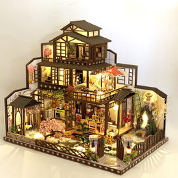 2Kids Toys miniatura domečku Honosná sakurová vila