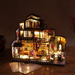 2Kids Toys miniatura domečku Honosná sakurová vila