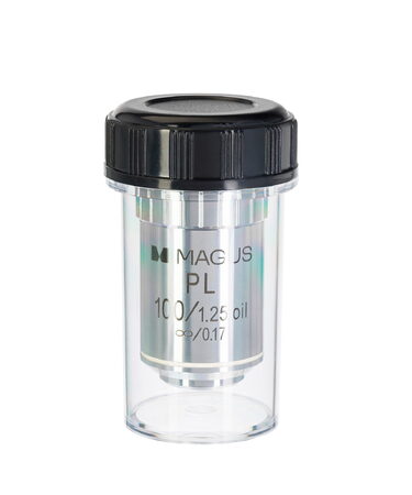 Rovinný objektiv s korekcí na nekonečno MAGUS MP100 OIL 100x/1,25 ?/0,17