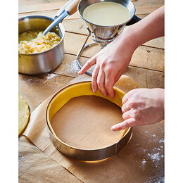 Dortový kruh de Buyer, 3989.20, průměr 20 cm, výška 4,5 cm, kulatý, nerezová
ocel, hladký vnitřní povrch
