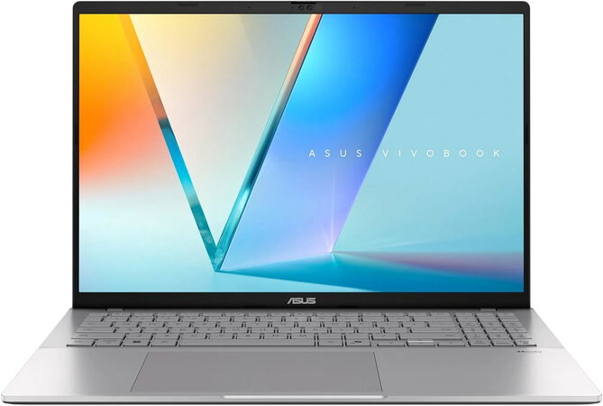 ASUS Vivobook S16 - Intel Ultra 7 Processor 255H/16GB/1TB SSD/16"/WUXGA/IPS/2y PUR/Win 11 Home/stříbrná