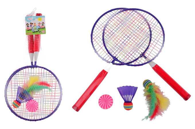 Badminton, líný tenis - set